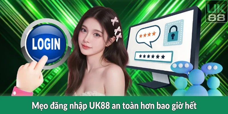 Mẹo đăng nhập UK88 an toàn hơn bao giờ hết