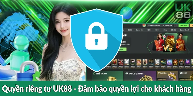 Quyền riêng tư UK88 - Đảm bảo quyền lợi cho khách hàng